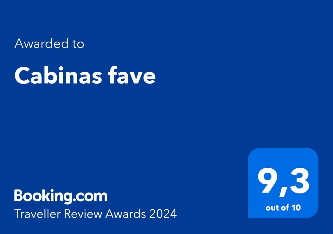 אוביטה Cabinas Fave מראה חיצוני תמונה